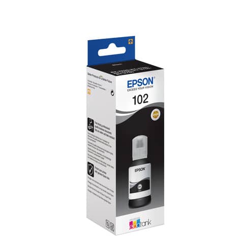 Serbatoio inchiostro 102 Epson nero  C13T03R140
